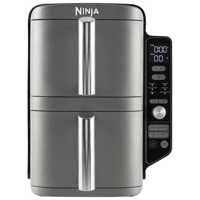 Ninja SL400EU Double Stack XL Friggitrice ad aria 9,5 L 2470 W 6 programmi doppio cestello colore Grigio