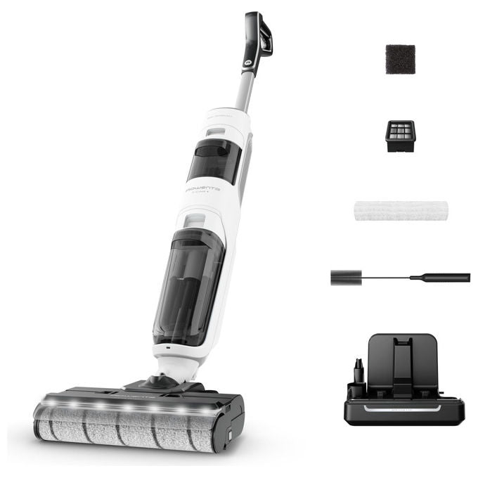 Rowenta GZ5436E0 X-Clean 5 Pro Aspirapolvere Lavapavimenti 2in1 Senza Sacchetto 0,5 L 250W 50 min 78 dB colore Blu Nero