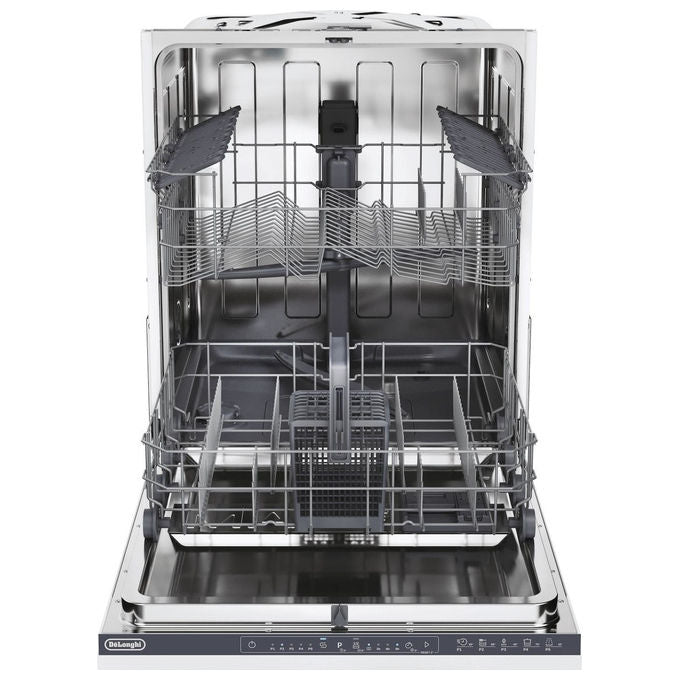 De Longhi L60P82C Lavastoviglie a scomparsa totale 16 coperti Classe B 3 cestelli 8 programmi (60 cm)