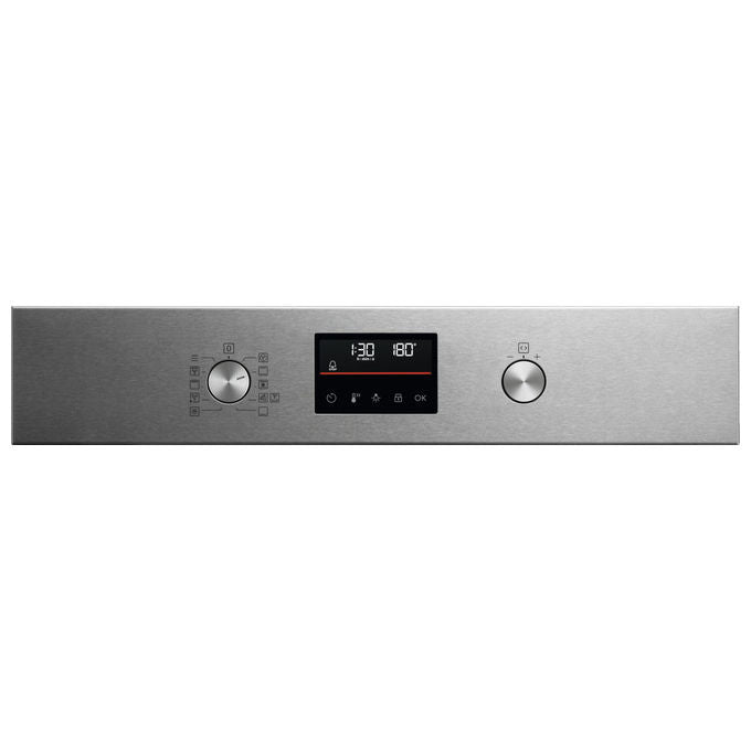 Electrolux forno da incasso pirolitico LOM4P46X2, 72 litri, classe A++, SurroundCook multilivello, AirFry, Solo Steam, display LED touch, 60 cm