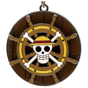 Abystyle portachiavi rotante Thousand Sunny's Helm, One Piece, metallo, 5 x 5 cm, accessorio anime