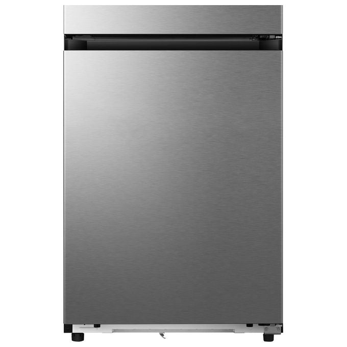 Hisense RB3K330SAIC Frigorifero Combinato Total No Frost 330L Classe C Silenzioso cm 185 prof. 60 Inox