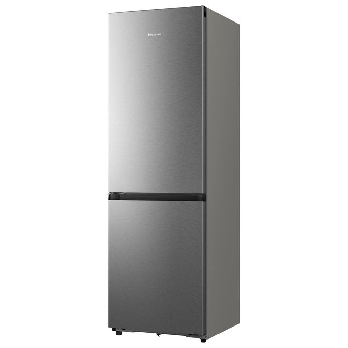 Hisense RB3K330SAIC Frigorifero Combinato Total No Frost 330L Classe C Silenzioso cm 185 prof. 60 Inox