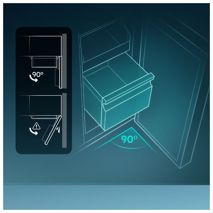 Hisense RB3K330SAIC Frigorifero Combinato Total No Frost 330L Classe C Silenzioso cm 185 prof. 60 Inox