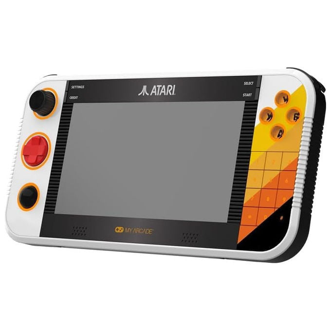 MY ARCADE DGUNL-7189 Atari Gamestation Go Console Retrogaming Portatile 200+ Giochi Display 7'' Wi-Fi Batteria Ricaricabile