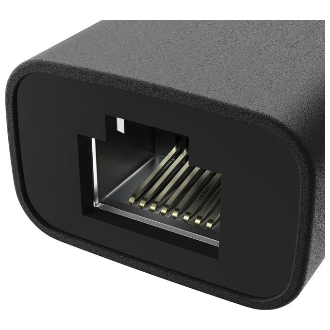 Hama adattatore USB-C a RJ45, scheda di rete LAN 2,5 Gigabit Ethernet, compatibile Thunderbolt, Plug and Play