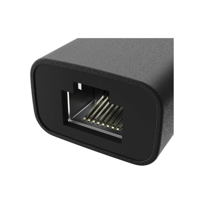 Hama adattatore USB-C a RJ45, scheda di rete LAN 2,5 Gigabit Ethernet, compatibile Thunderbolt, Plug and Play