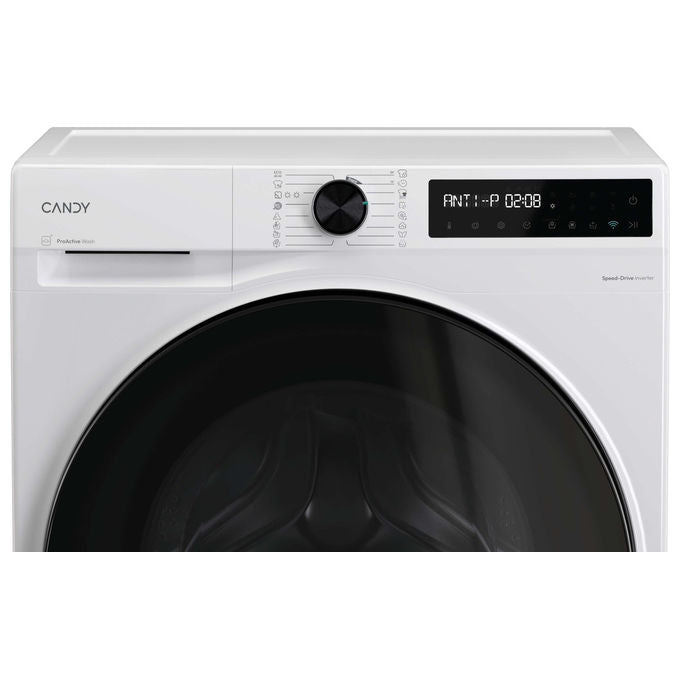 Candy BWR495BL8-S ProWashandDry 500 Lavasciuga Slim 9-5 Kg 1400 rpm Classe A Inverter Vapore Wi-Fi (85x60x54 cm) colore Bianco