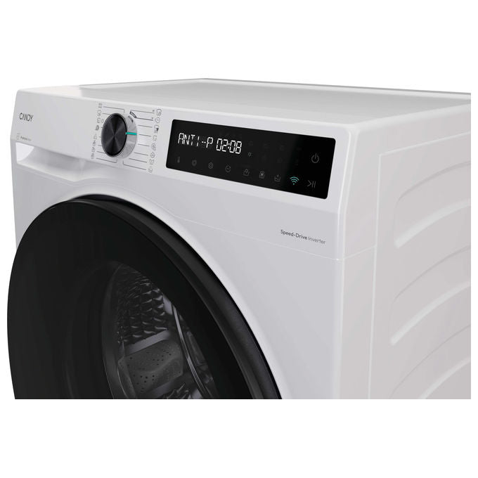 Candy BWR495BL8-S ProWashandDry 500 Lavasciuga Slim 9-5 Kg 1400 rpm Classe A Inverter Vapore Wi-Fi (85x60x54 cm) colore Bianco