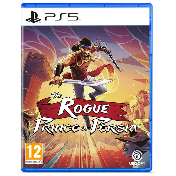 Ubisoft the rogue prince of persia, gioco ps5, action platform, parkour e combattimenti, modalita' singolo, versione pal, per playstation 5