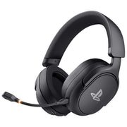 Trust GXT 499 Forta, cuffie gaming wireless, per PS5 e PC, microfono cardioide rimovibile, autonomia 55 ore, nero