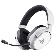Trust GXT 499 Forta, cuffie gaming wireless, per PS5 e PC, microfono rimovibile, 55 ore batteria, Bianco