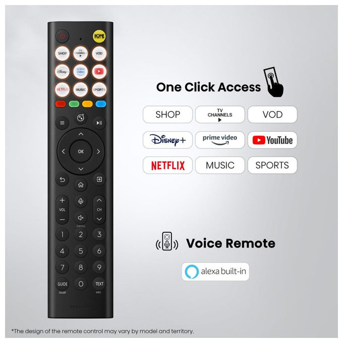 Hisense 55U79SE, smart tv 55 pollici 4K ULED, 144 Hz, Dolby Atmos, Wi-Fi dual band, HDR10+, nero