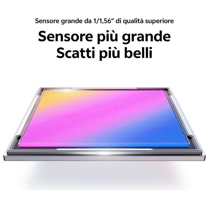 Vivo V70 Fe, smartphone 5G, 6,83'' AMOLED 120 Hz, 200 MP, 8 GB RAM, 256 GB, batteria 7000 mAh, IP68, Viola