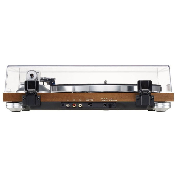 Teac TN-400BT-X Giradischi a cinghia Bluetooth aptX Adaptive piatto alluminio preamplificatore phono 33 45 78 rpm colore Noce
