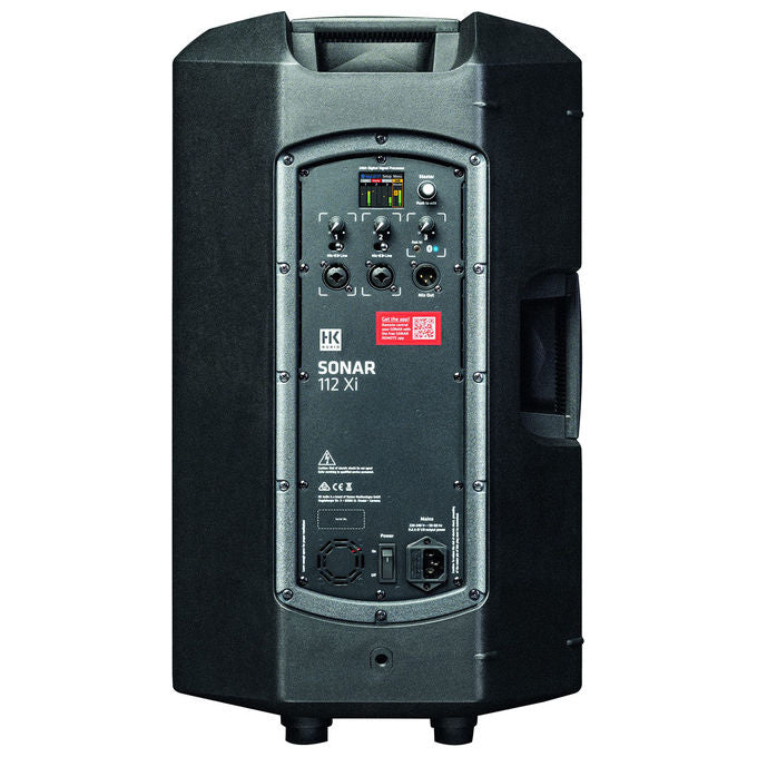 Hk Audio Sonar 112 Xi, cassa attiva full range 1200W, woofer 12'', Bluetooth 5.0, DSP 24 bit, 130 dB, nero