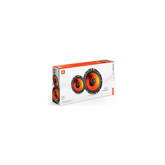 JBL STAGE1 62F GEN2 Stage1 Altoparlanti Coassiali 2 vie per Auto 6,5'' 50 W RMS 400 W Picco Woofer Plus One Tweeter PEI 4 Ohm 89 dB