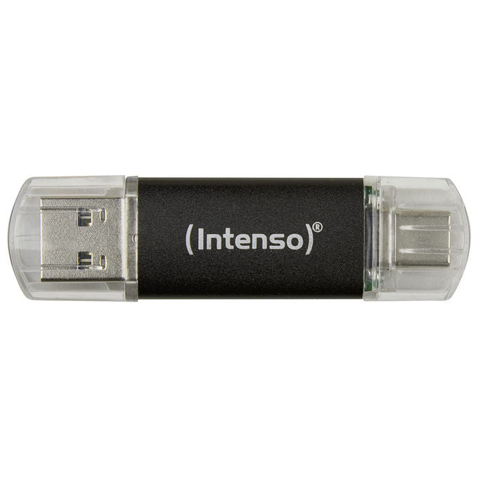 Intenso Twist Line chiavetta USB doppia 256 GB USB-C e USB-A USB 3.2 Gen 1 70 MB-s antracite