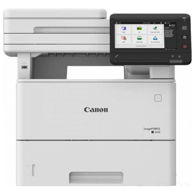 Canon ImageForce 1643, multifunzione laser monocromatico, 43 ppm, senza toner iniziale