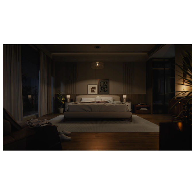 Philips Hue White lampadina smart LED A67, attacco E27, 1600 lm, luce bianca calda 2700K, 13,5W, Bluetooth Zigbee, dimmerabile