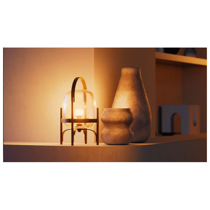 Philips Hue White lampadina smart LED A67, attacco E27, 1600 lm, luce bianca calda 2700K, 13,5W, Bluetooth Zigbee, dimmerabile