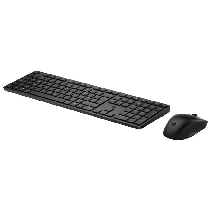 HP kit tastiera e mouse 490C, multi-dispositivo, dual-mode, wireless Bluetooth, layout italiano, nero