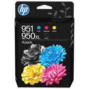 HP cartucce inchiostro originali 950XL nero 951 ciano magenta giallo, confezione da 4, C3WK1AE