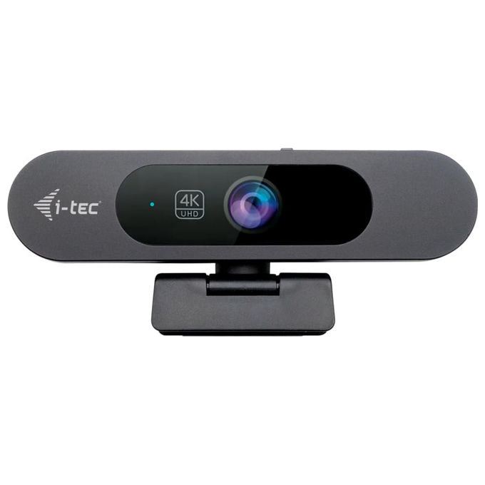 I-tec Solomon Pro 900 webcam 4K, auto framing, WDR, doppio microfono integrato, zoom digitale, picture-in-picture, USB, plug-and-play