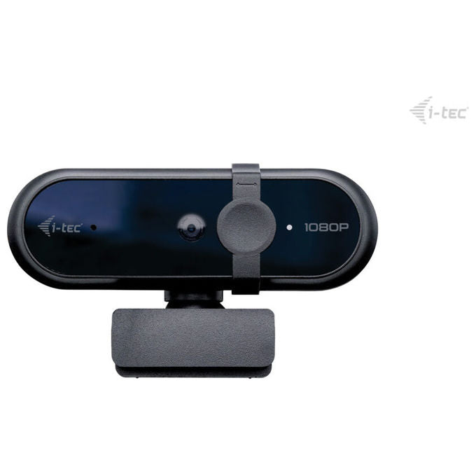I-tec CAMSOLOMONF100 Solomon 100 Webcam Full HD 1080p 2 MP Messa a fuoco fissa Microfono integrato Plug and Play colore Nero