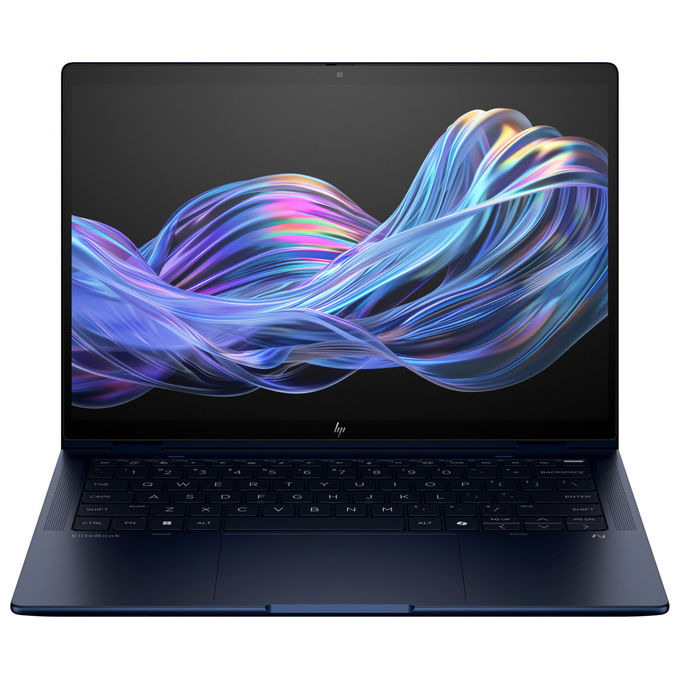 HP D76MHET EliteBook X Flip G1i Notebook 2in1 14 pollici Intel Core Ultra 7 32GB RAM 1TB SSD Wi-Fi 7 Touch WUXGA Windows 11 Pro colore Blu