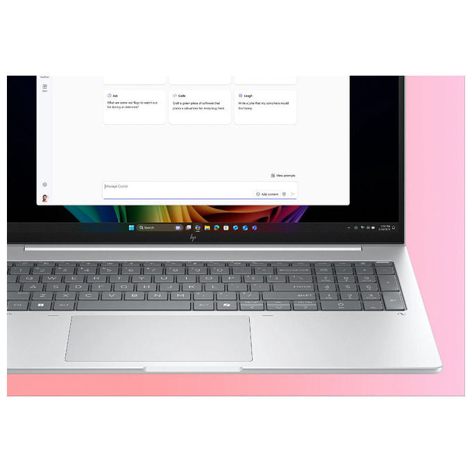 HP EliteBook 8 G1i Next Gen AI Copilot+ PC Intel Core Ultra 7 16 GB RAM 512 GB SSD 16 pollici WUXGA Windows 11 Pro Argento