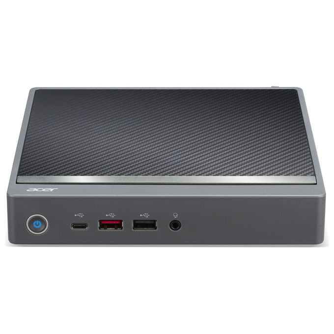 ACER Mini PC Veriton VN2595GT, Intel Core 5 120U, 8 GB DDR5, 512 GB SSD NVMe M.2, Windows 11 Pro, Wi-Fi 6E, Nero