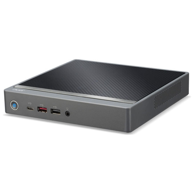 ACER Mini PC Veriton VN2595GT, Intel Core 5 120U, 8 GB DDR5, 512 GB SSD NVMe M.2, Windows 11 Pro, Wi-Fi 6E, Nero