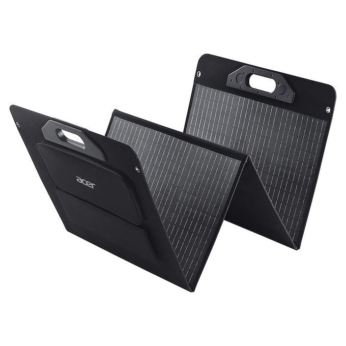 ACER pannello solare pieghevole 100W, silicone monocristallino, efficienza 23%, portatile, IP67, GP.ADT11.02M