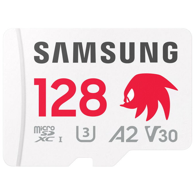 Samsung scheda microSDXC 128gb, Sonic Pro Plus, UHS-I U3 V30, lettura 180mb-s, scrittura 130mb-s, gaming, action cam, droni