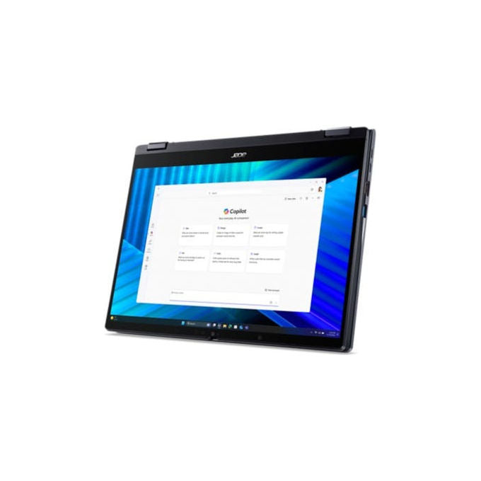Acer NX.BF8ET.002 TravelMate P4 Spin 14 Notebook Convertibile Intel Core Ultra 7 32GB DDR5 1TB SSD Blu