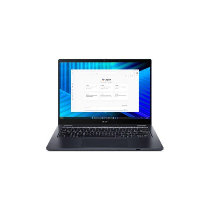 Acer NX.BF8ET.002 TravelMate P4 Spin 14 Notebook Convertibile Intel Core Ultra 7 32GB DDR5 1TB SSD Blu