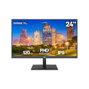 Nilox monitor gaming 23,8 pollici Full HD IPS, 120 Hz, 4 ms, HDMI DisplayPort, supporto VESA, NXM24FHD1204