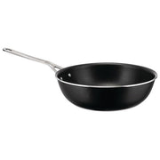 Alessi padella alta PotsandPans Ø 28 cm, antiaderente ceramico senza PFAS, alluminio riciclato, induzione, nera