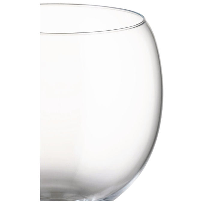 Alessi calici da vino rosso Mami XL, set 4 pezzi, vetro cristallino, 650 ml, design Stefano Giovannoni