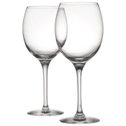 Alessi calici da vino Bianco Mami XL, set 4 pezzi, cristallo, 450 ml, design Stefano Giovannoni