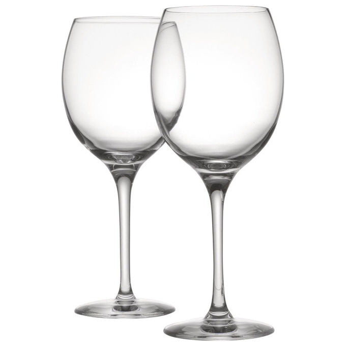 Alessi calici da vino Bianco Mami XL, set 4 pezzi, cristallo, 450 ml, design Stefano Giovannoni