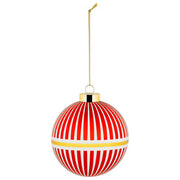 Alessi palla di Natale Delight, vetro soffiato, design Nika Zupanc, multicolore, diametro 9 cm