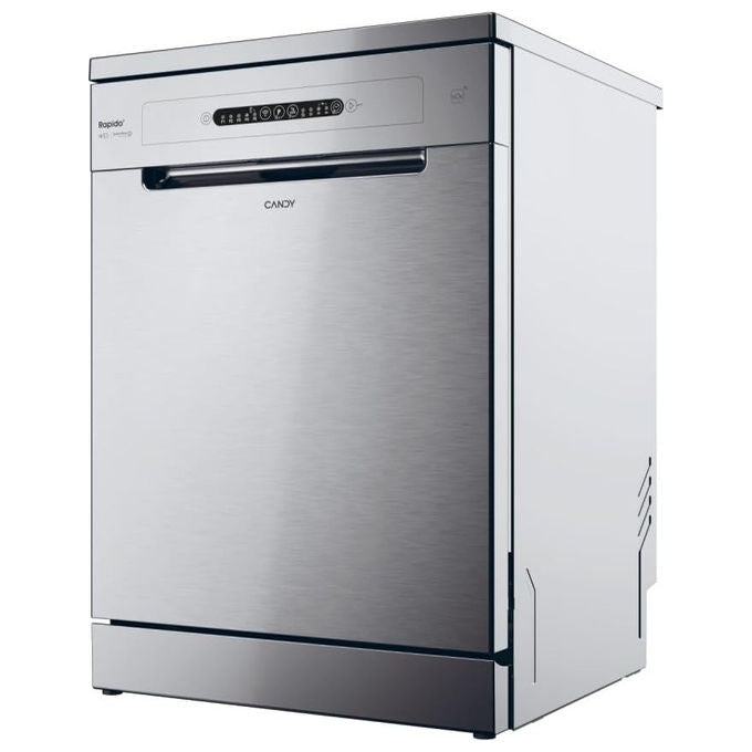 Candy CF3C7L0S RapidÓ Lavastoviglie Libera installazione 13 coperti Classe C 47 dB Wi-Fi Inverter (85x60x60 cm) colore Argento