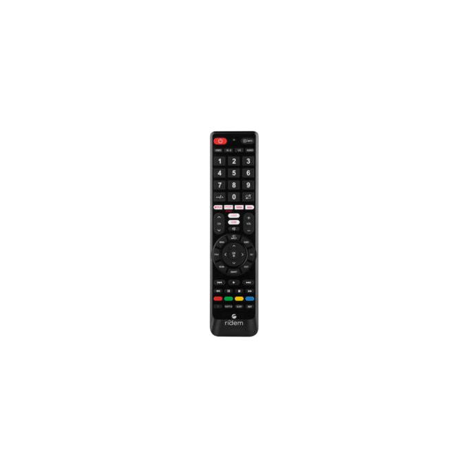 Karma telecomando universale per TV, compatibile 99% TV, tasto Netflix, Prime Video, Youtube, nero