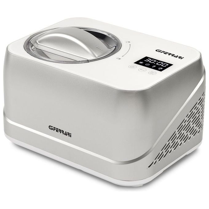 G3 Ferrari gelatiera autorefrigerante Neve, 1 litro, compressore integrato, 4 programmi, contenitore inox, timer 60 min