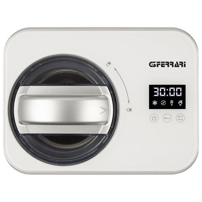 G3 Ferrari gelatiera autorefrigerante Neve, 1 litro, compressore integrato, 4 programmi, contenitore inox, timer 60 min