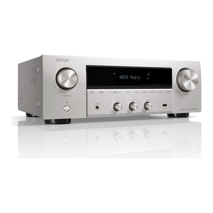 Denon DRA-900H sintoamplificatore stereo 2.2 canali, 100 W, Wi-Fi, Bluetooth, HDMI 8K, HEOS, AirPlay 2, argento