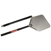 Sandrigarden pala da forno, manico lungo, dimensioni 35x37 cm, pala pizza professionale per forno