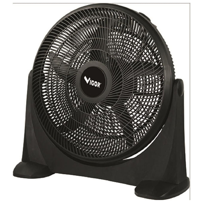 Vigor ventilatore da tavolo, 80 watt, potente, silenzioso, circolazione aria, per casa e ufficio